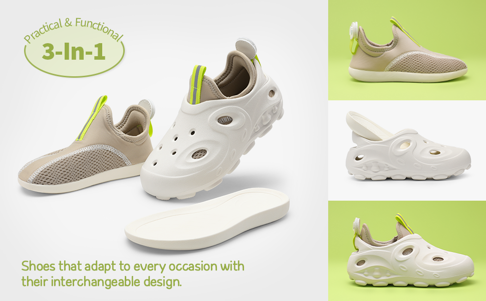 Kids Clogs | Kids Interchangeable Shoes-Dream Pairs